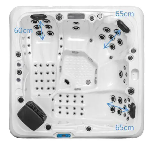 Jacuzzi SOMNIO 11 Medidas Interiores Somnio